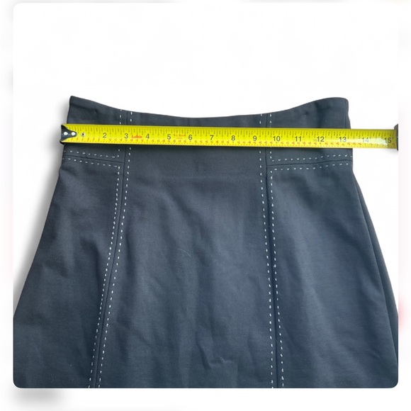 Rebecca Taylor Black A-Line Skirt - Picture 4 of 6